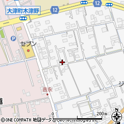 徳島県鳴門市大津町吉永65-7周辺の地図