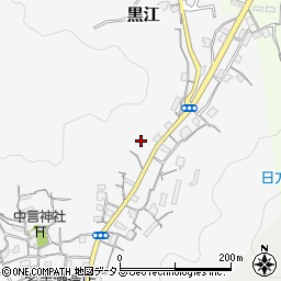 和歌山県海南市黒江278周辺の地図