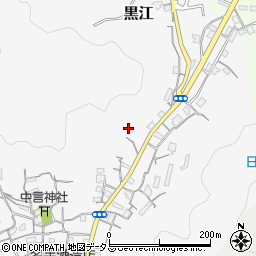 和歌山県海南市黒江271周辺の地図