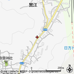 和歌山県海南市黒江382周辺の地図