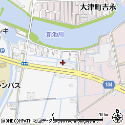 徳島県鳴門市大津町吉永777周辺の地図
