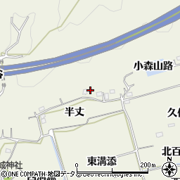 徳島県鳴門市大麻町姫田（半丈）周辺の地図