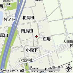 藤川・縄わら工品店周辺の地図