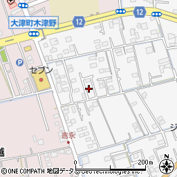 徳島県鳴門市大津町吉永65-13周辺の地図