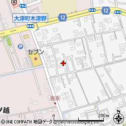 徳島県鳴門市大津町吉永65-21周辺の地図