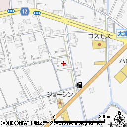 徳島県鳴門市大津町吉永126-4周辺の地図