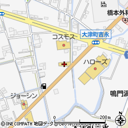 徳島日産鳴門店周辺の地図