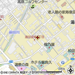 クスリ岩崎チェーン山口湯田店周辺の地図