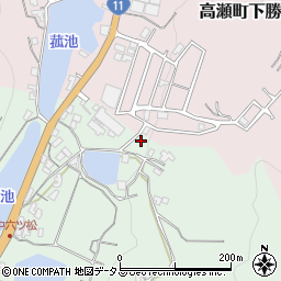 香川県三豊市豊中町笠田笠岡26周辺の地図