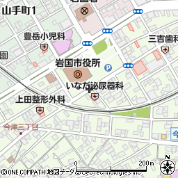 市役所3周辺の地図