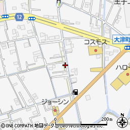 徳島県鳴門市大津町吉永127-10周辺の地図