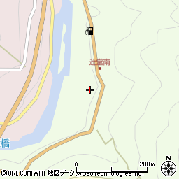 猿谷ダム管理支所周辺の地図