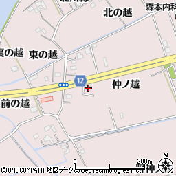 徳島県鳴門市大津町木津野仲ノ越50周辺の地図