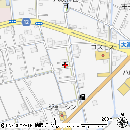 徳島県鳴門市大津町吉永128周辺の地図