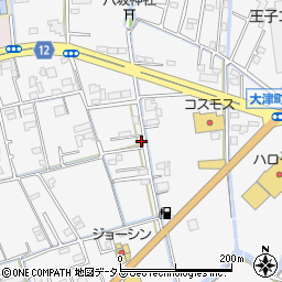 徳島県鳴門市大津町吉永128-4周辺の地図