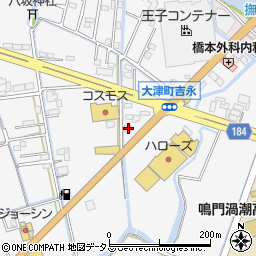 徳島県鳴門市大津町吉永439周辺の地図