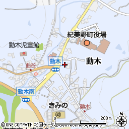 ファミリーマート紀美野町店周辺の地図