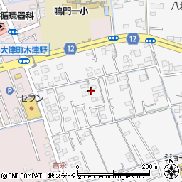 徳島県鳴門市大津町吉永60周辺の地図