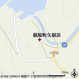 長崎県対馬市厳原町久根浜243周辺の地図