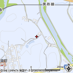 山口県美祢市大嶺町西分西渋倉周辺の地図