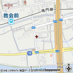 徳島県鳴門市撫養町木津621-16周辺の地図