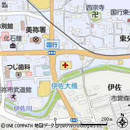 ファッションセンターしまむら美祢店周辺の地図