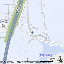 和歌山県海南市且来1089周辺の地図