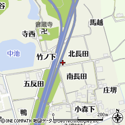 徳島県鳴門市大麻町姫田北長田3周辺の地図