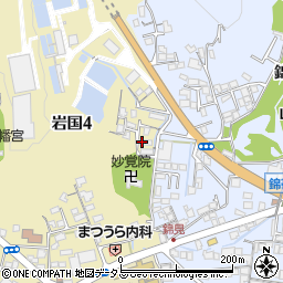 岩国桜ヶ丘遊園地周辺の地図
