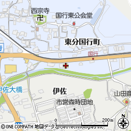 山口トヨタ自動車美祢店周辺の地図