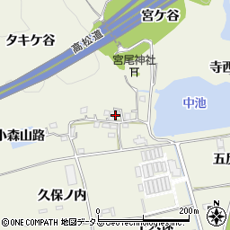 徳島県鳴門市大麻町姫田小森山路47周辺の地図