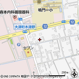 徳島県鳴門市大津町吉永11周辺の地図