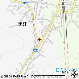 和歌山県海南市黒江284周辺の地図