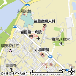 クループホーム錦帯橋・みどりの家周辺の地図