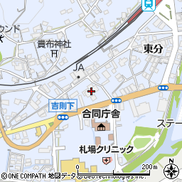 ＪＡ山口県　美祢支所・金融周辺の地図