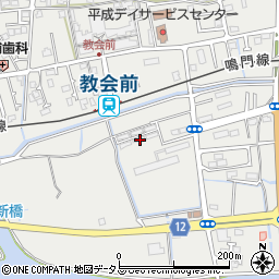 徳島県鳴門市撫養町木津643周辺の地図