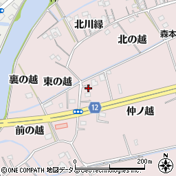 徳島県鳴門市大津町木津野仲ノ越58-3周辺の地図