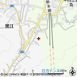 和歌山県海南市黒江330周辺の地図