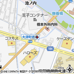 徳島県鳴門市大津町吉永469周辺の地図