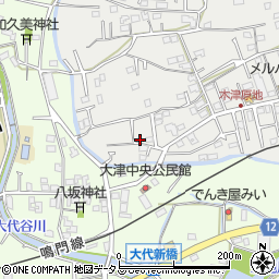 徳島県鳴門市撫養町木津542-5周辺の地図