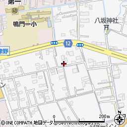 徳島県鳴門市大津町吉永25周辺の地図