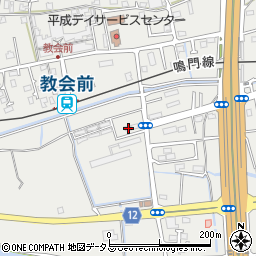 徳島県鳴門市撫養町木津640周辺の地図