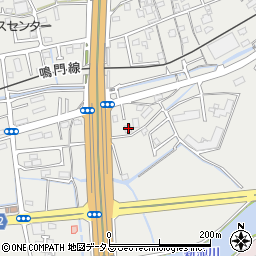 徳島県鳴門市撫養町木津831周辺の地図