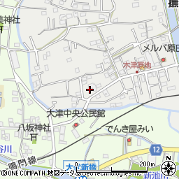 徳島県鳴門市撫養町木津546周辺の地図