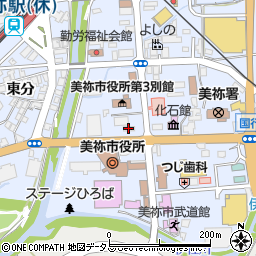 ローソン美祢市役所前店周辺の地図