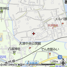 徳島県鳴門市撫養町木津543周辺の地図
