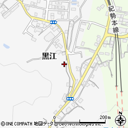 和歌山県海南市黒江245-2周辺の地図