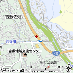 吉敷周辺の地図