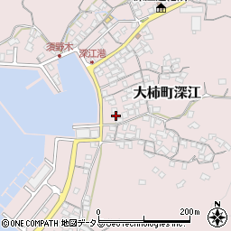 広島県江田島市大柿町深江1173-1周辺の地図
