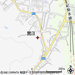 和歌山県海南市黒江245周辺の地図